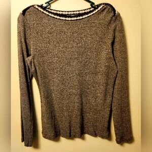 Brown Long Sleeve Sweater